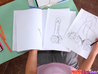 Moms Lick Teens - No Drawing Penis - 03/07/2017