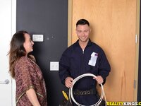 Sneaky Sex - Fucking The Cable Guy - 08/19/2017