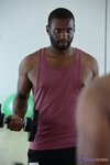Fitness Rooms - Gym babe anal sex with Ebony stud - 10/24/2020