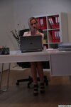 Pervs On Patrol - Czech Blonde Fucks in Office - 04/04/2016