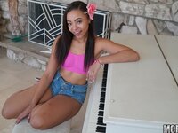 Latina Sex Tapes - Giggly Latina in Piledriver - 09/14/2016