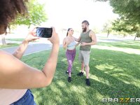 Brazzers Exxtra - Jog By Threesome Pick Up - 07/05/2021