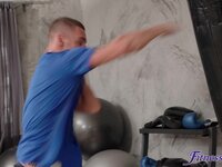 Fitness Rooms - Horny girls want fighter's big dick - 12/21/2021